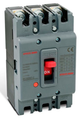 INT. AUT. CAJA MOLD. 3P FIJO 50A 36KA 220VAC FRAME 63 MARCA STECK