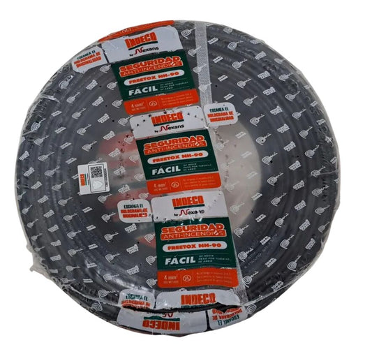CABLE FREETOX-PC NH90 25mm2 LIBRE HALOGENO COLOR NEGRO INDECO